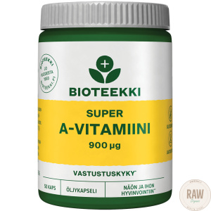 Bioteekki Super A-vitamiini, 50kaps