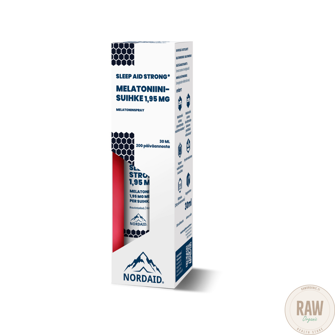 Nordaid Sleep Aid Strong melatoniinisuihke 1,95mg, 30ml
