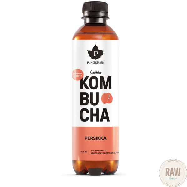 Puhdistamo Kombucha Persikka 400ml