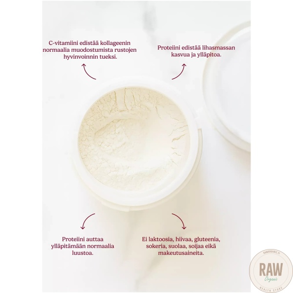 Puhdas+ Sport Collagen & C vit & OptiMSM 260g – kuva 2