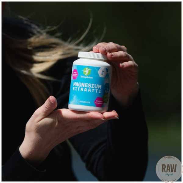 Terveyskaista Magnesium sitraatti 120tabl – kuva 4