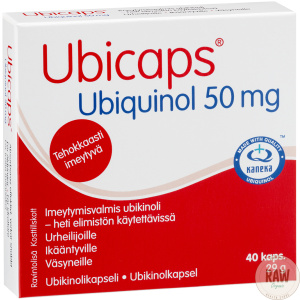 Hankintatukku Ubicaps Ubiquinol 50 mg 40kaps