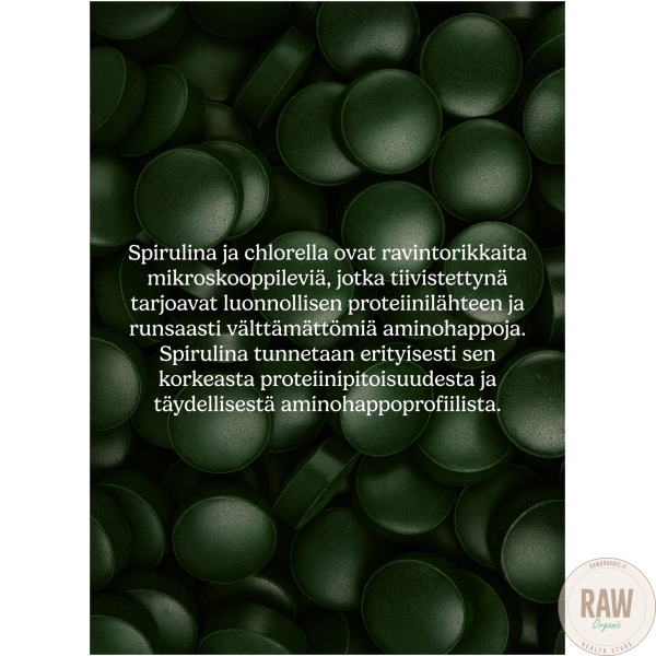Puhdas+ Premium chlorella & spiruliina 300tabl. – kuva 4