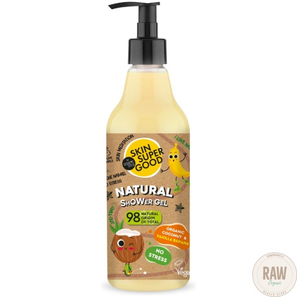 Skin Super Good Natural Coconut & Vanilla Banana Shower Gel 500 ml