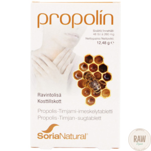 Soria Natural Propolin propolis-timjami imeskelytabletti 48 tabl.