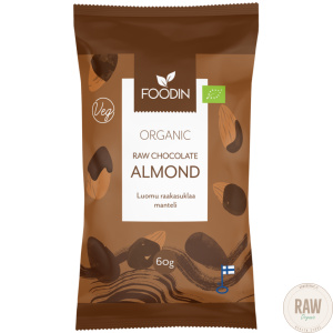 Foodin Raakasuklaamanteli 60g luomu