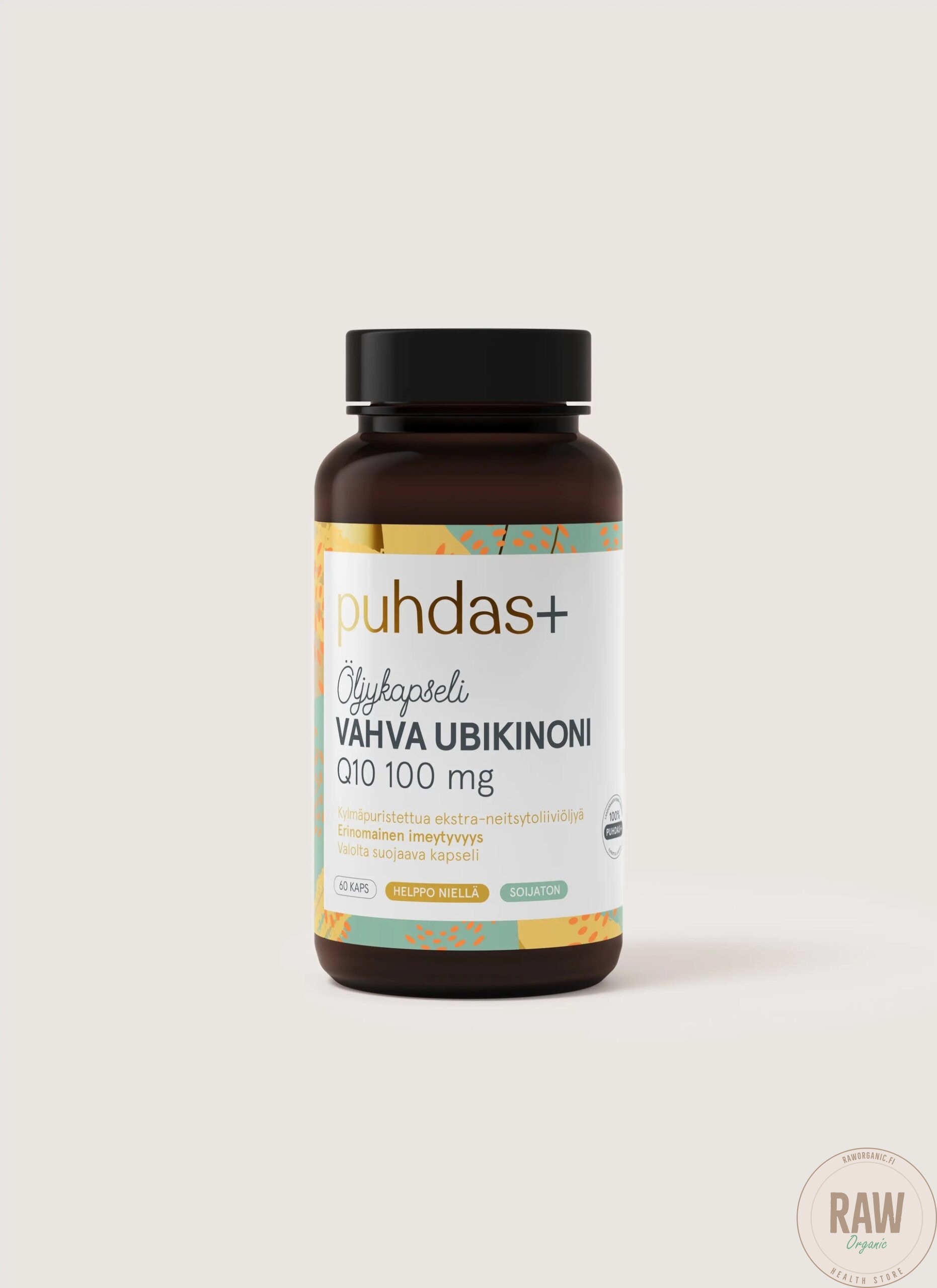 Puhdas+ Vahva Ubikinoni Q10 100mg 120 kaps