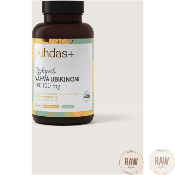 Puhdas+ Vahva Ubikinoni Q10 100mg 120 kaps – kuva 2