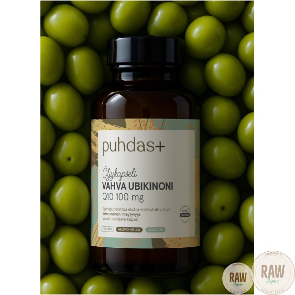 Puhdas+ Vahva Ubikinoni Q10 100mg 120 kaps – kuva 3