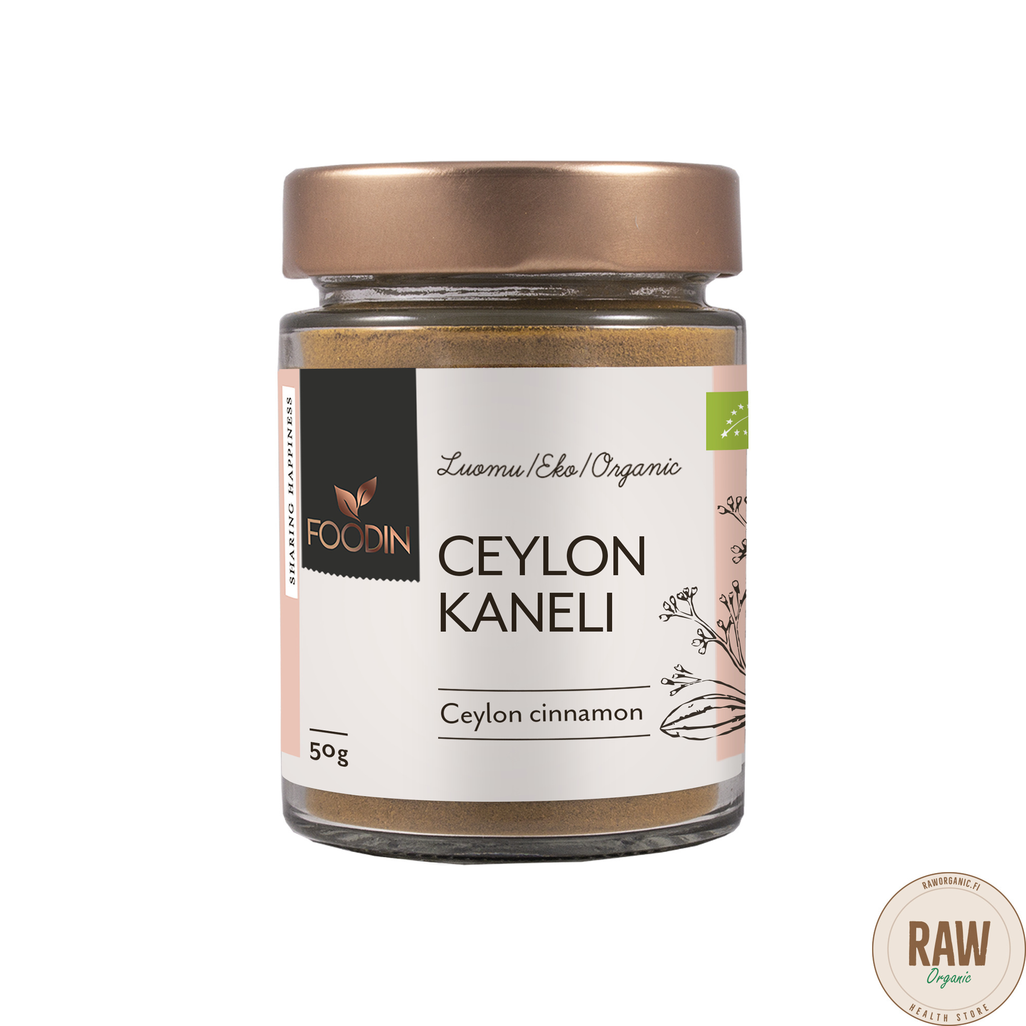 Foodin Luomu Ceylonkaneli, 50g