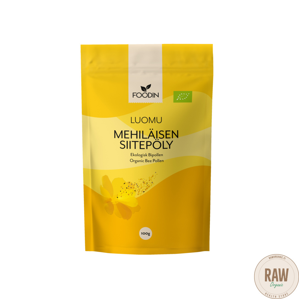 Foodin Mehiläisen siitepöly, luomu 100g
