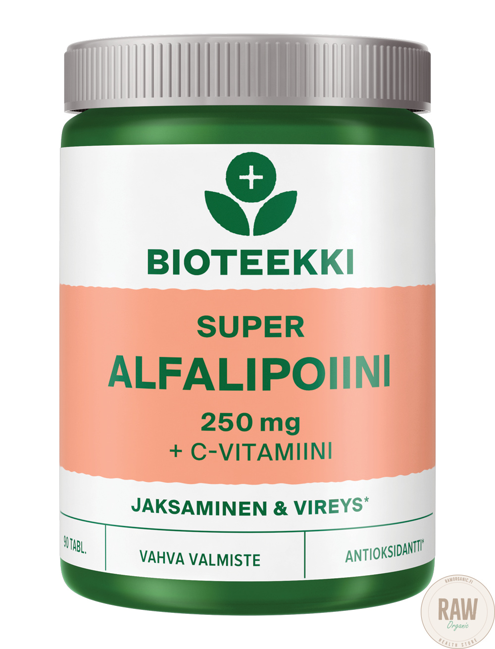 Bioteekki Super Alfalipoiini+C ravintolisä 90 tabl.