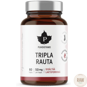 Puhdistamo Tripla Rauta 50mg. 60kaps