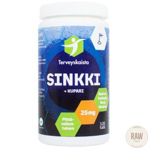 Terveyskaista Pitkävaikutteinen Sinkki+Kupari