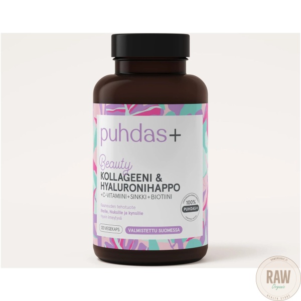 Puhdas+ Kollageeni&hyaluronihappo 120 kaps – kuva 3