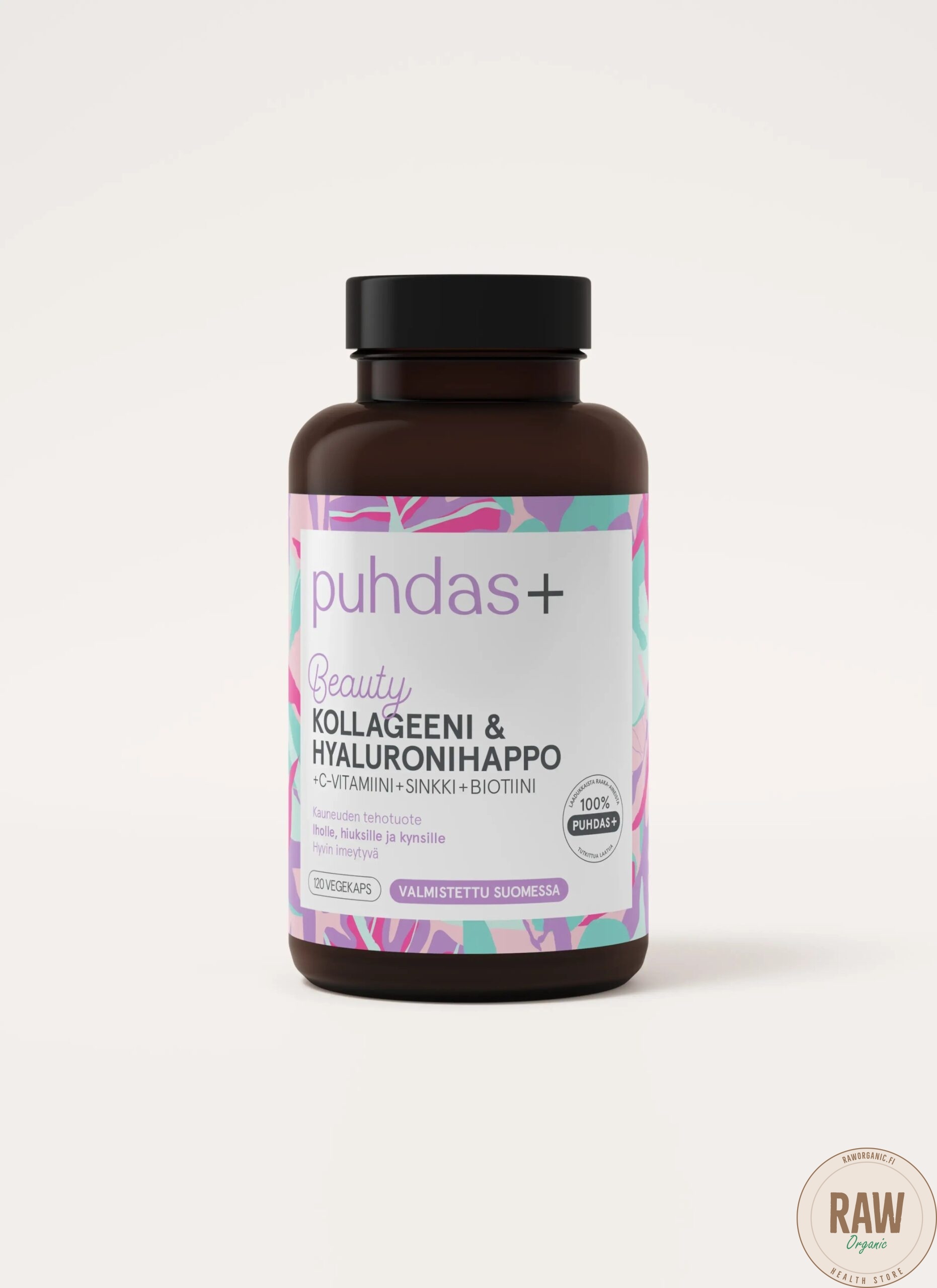 Puhdas+ Kollageeni&hyaluronihappo 120 kaps