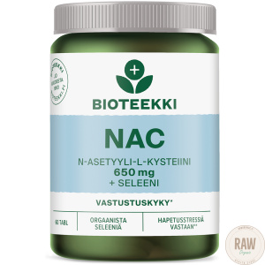 Bioteekki NAC + Seleeni, 60 tabl.