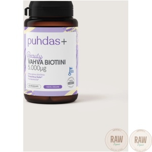 Puhdas+ Vahva Biotiini 5.000 µg, 60kaps