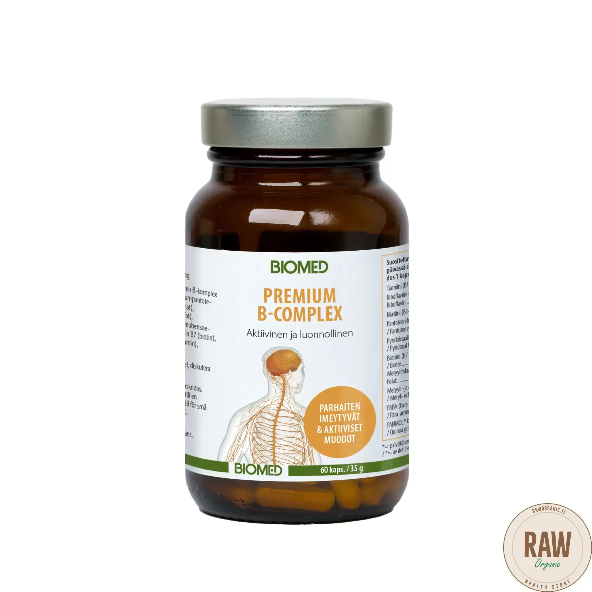 Biomed Premium B-Complex, 60 kaps.