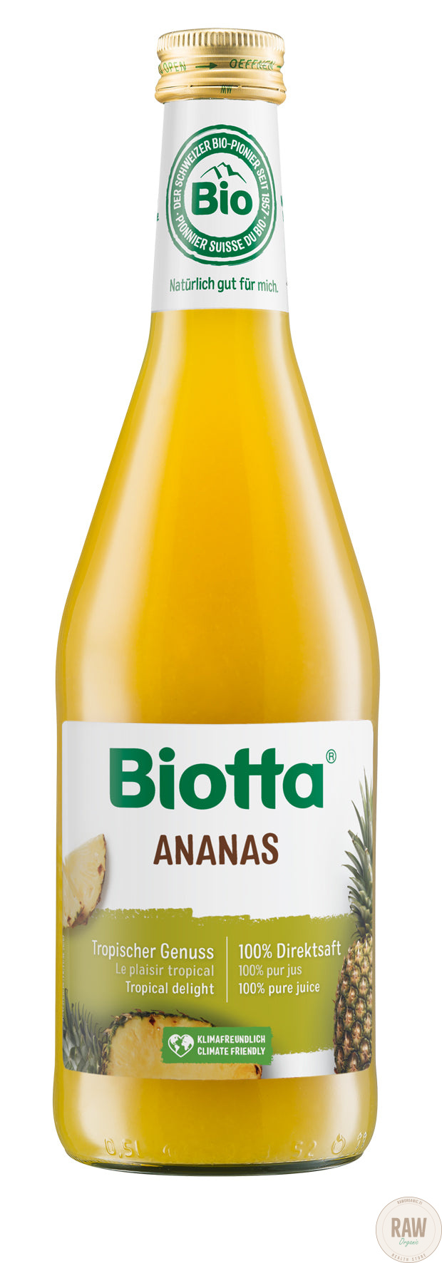 Biotta Ananasmehu, 500ML