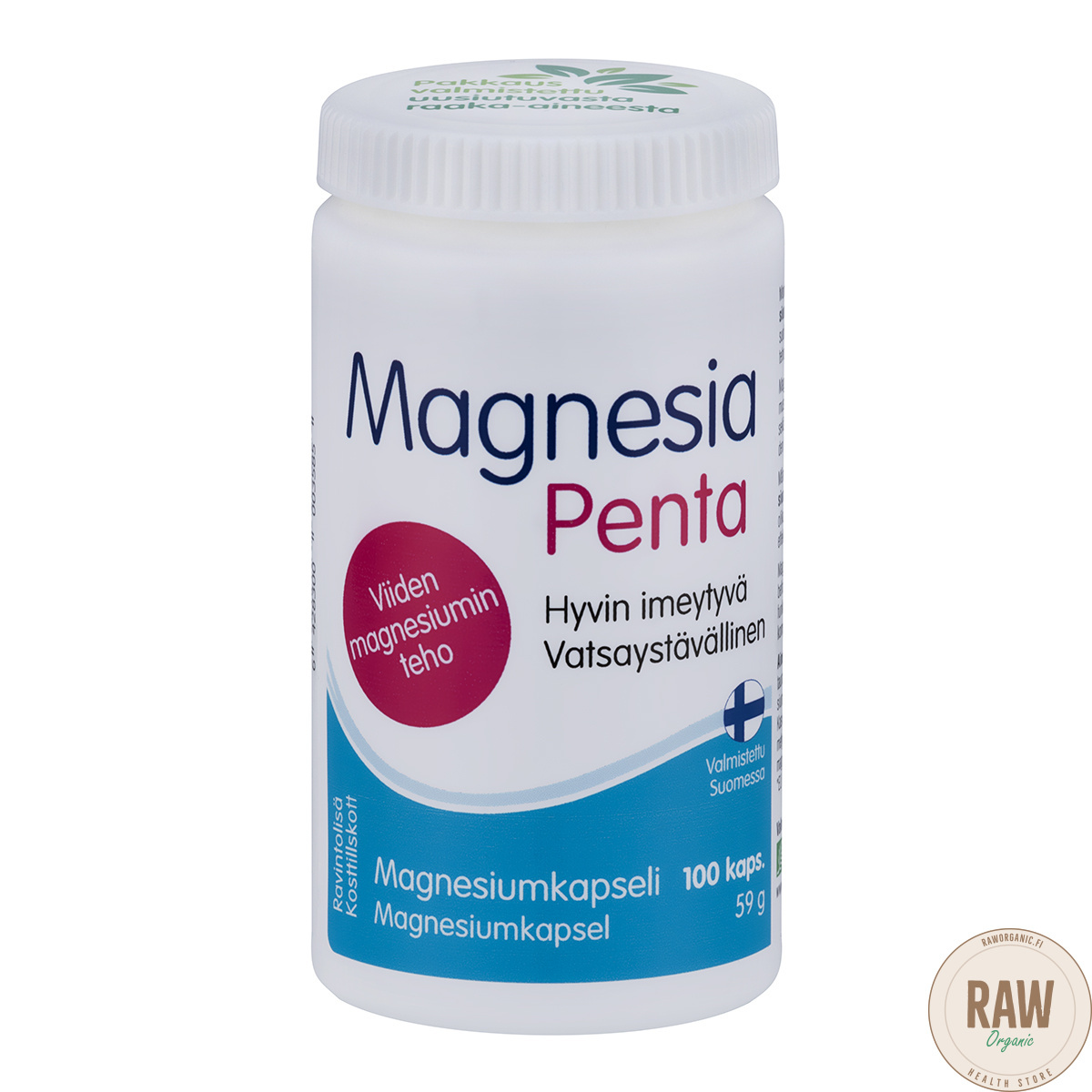 Hankintatukku Magnesia Penta, 100 kaps.