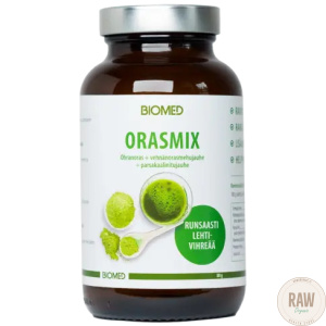 Biomed Orasmix viherjauhe 80g