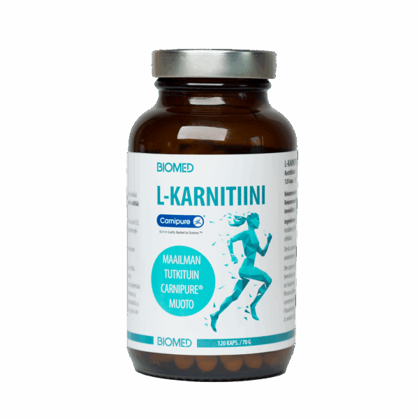 Biomed Carnipure L-karnitiini, 120 kaps