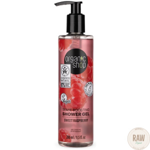 Organic shop Sense Boosting Shower Gel Sweet Raspberry 280ml