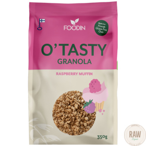 Foodin O`Tasty Vadelma Muffinssi Granola, 350g