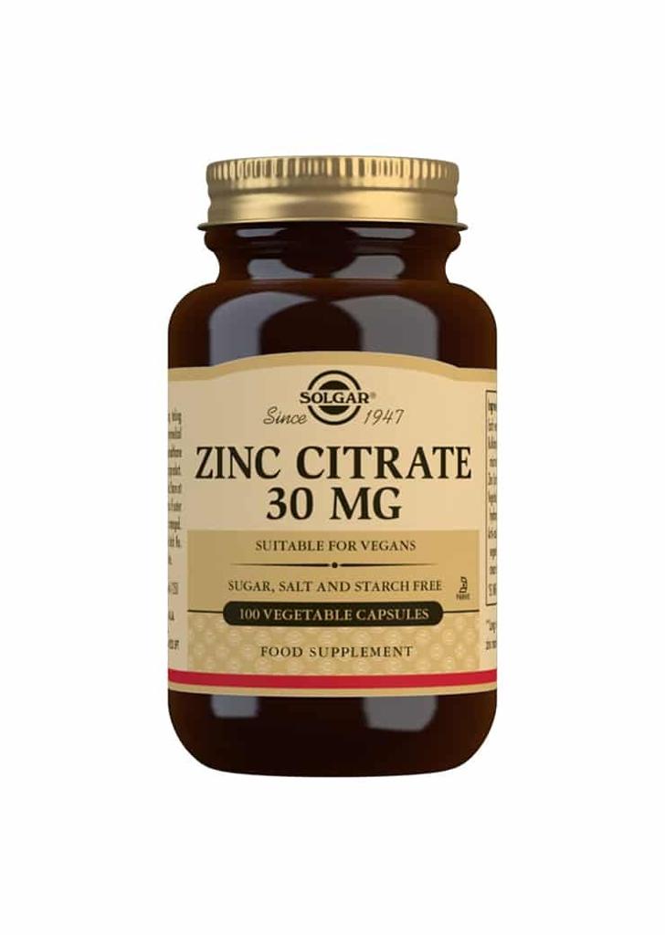 Solgar_Zinc_citrate_30mg_100kaps