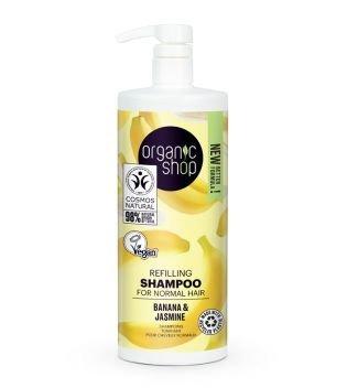 Organic_Shop_Refilling_Shampoo_For_Normal_Hair_Banana___Jasmine_1000ml_SAASTOKOKO