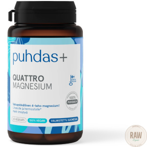 Puhdas+ Quattro Magnesium 60kaps
