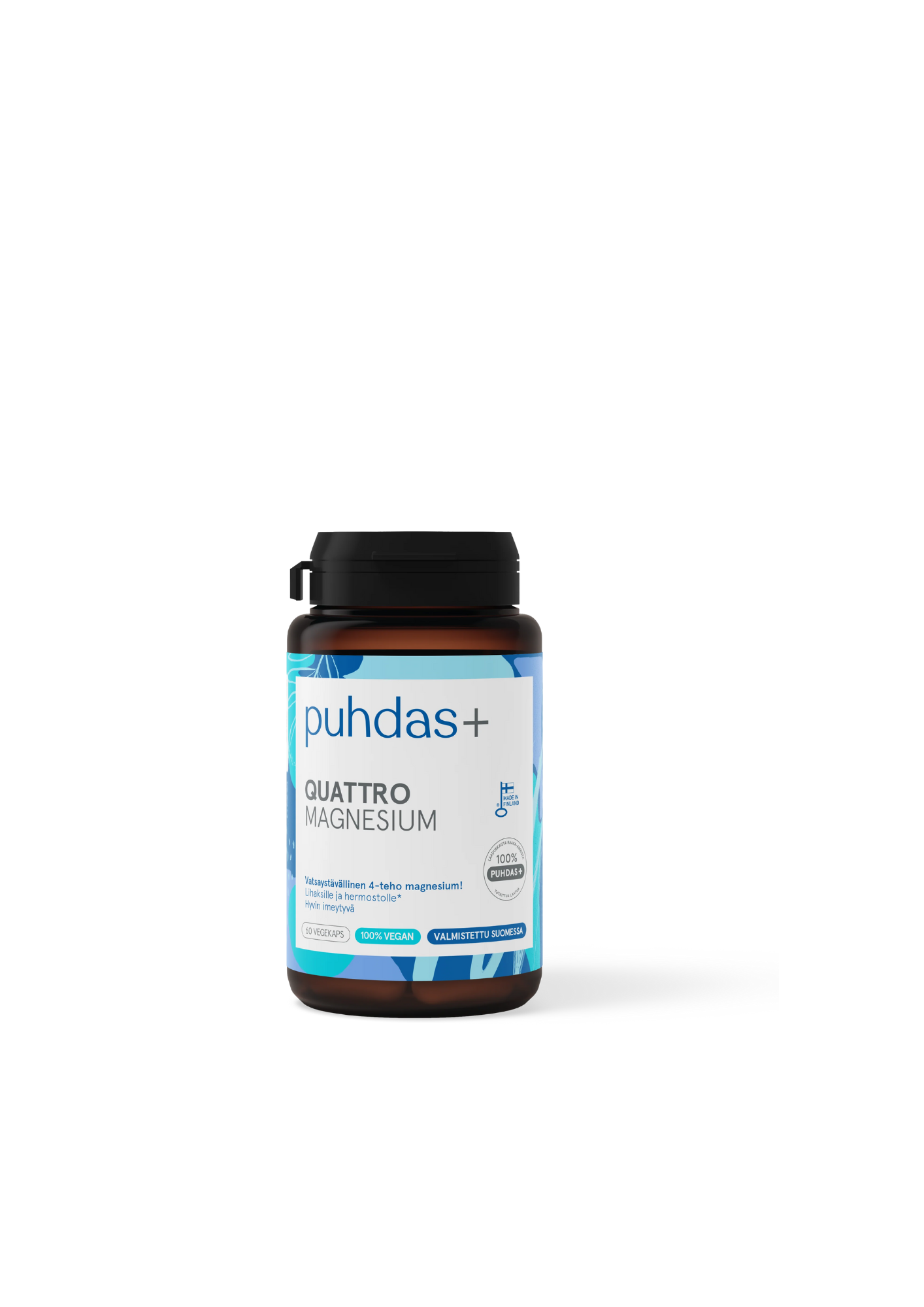 Puhdas+ Quattro Magnesium 60kaps