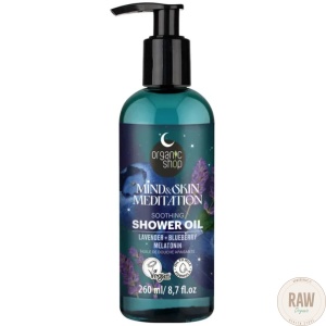Organic Shop  Lavender+ blueberry melatonin Soothing Shower Oil 260ml