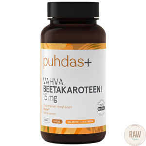 Puhdas+ Vahva beetakaroteeni 15mg, 60kaps.