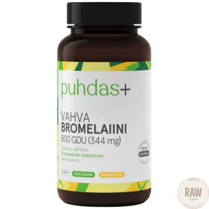 Puhdas+ Vahva Bromelaiini 344mg, 60 kaps.