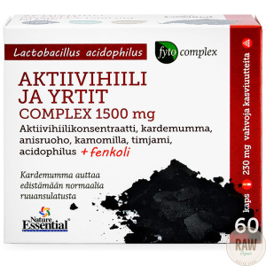 Aboa Medica Fytocomplex Aktiivihiili ja Yrtit