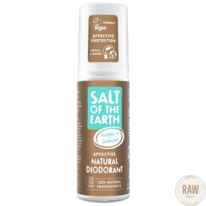 Salt Of The Earth Ginger & Jasmine Spray Deodorantti, 100ml