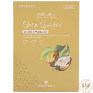 Celavi Shea Butter Facial Mask Sheet