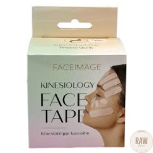 Faceimage Kinesioteippi Kasvoille - Normaalille Iholle (50 mm - 1 rulla)
