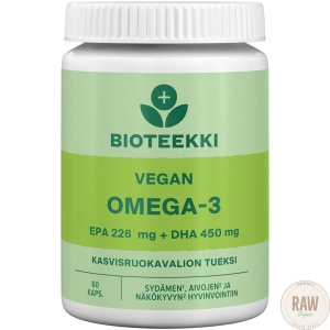 Bioteekki Vegan Omega-3 60kaps.