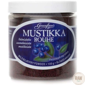Green Finns's Mustikkarouhe 100g