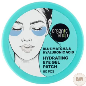 Organic Shop Hydrating Eye Gel Patch Blue Matcha & Hyaluronic Acid 60 kpl