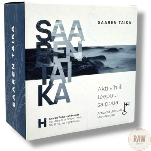 Saaren Taika Aktiivihiili Teepuusaippua, 90g