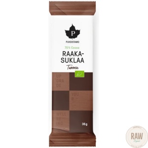 Puhdistamo Raakasuklaalevy  Tumma  36g