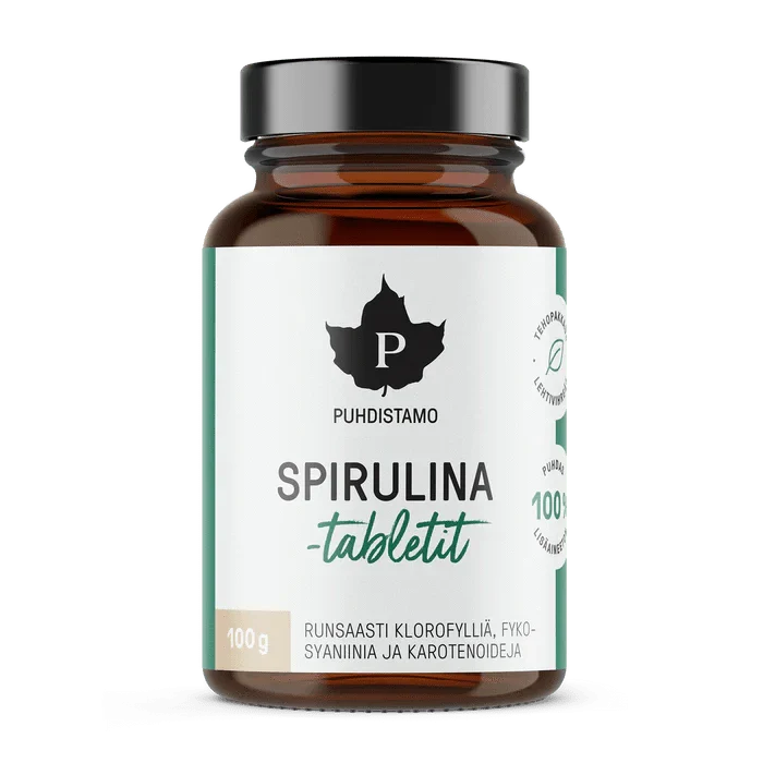 Puhdistamo spirulina tabletti 200kpl