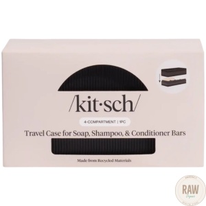 KITSCH Travel Case 4-compartment - Black