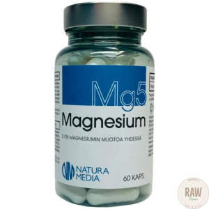 Natura Media Magnesium Mg5 60 kaps.