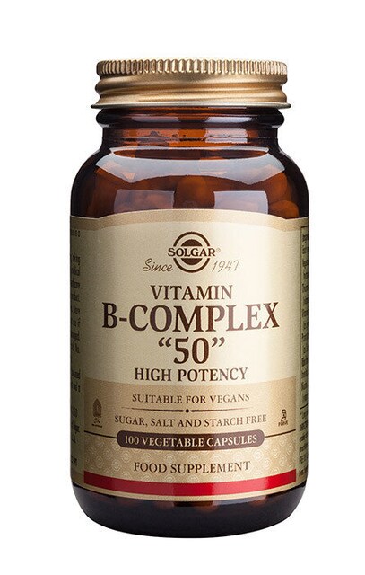 Solgar Vitamin B-complex "50" 100kaps