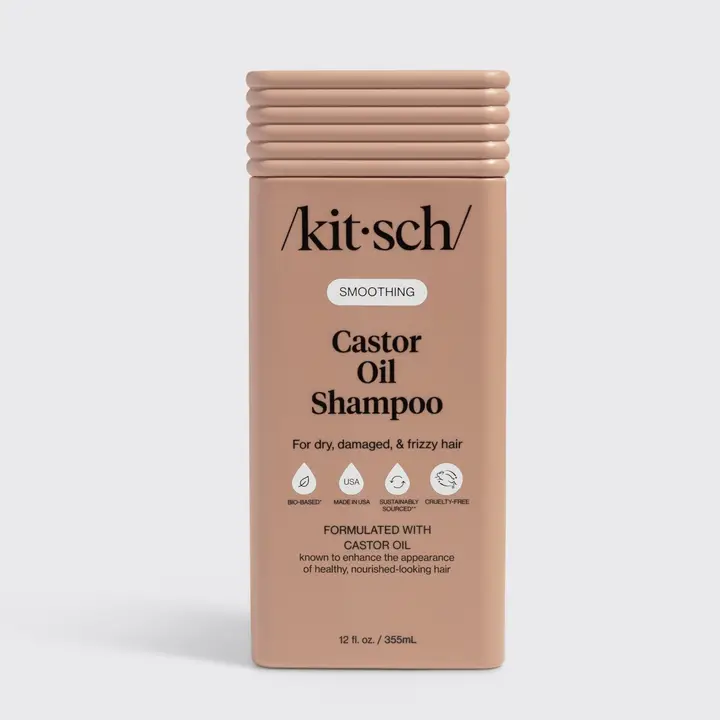 Kitsch Smoothing Castor Oil Shampoo 335ml